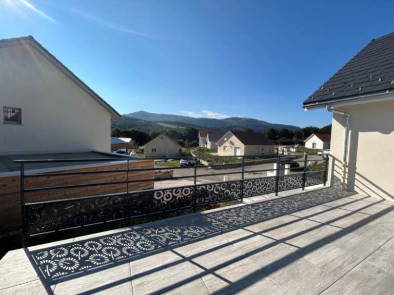 Garde-corps terrasse Grenoble
